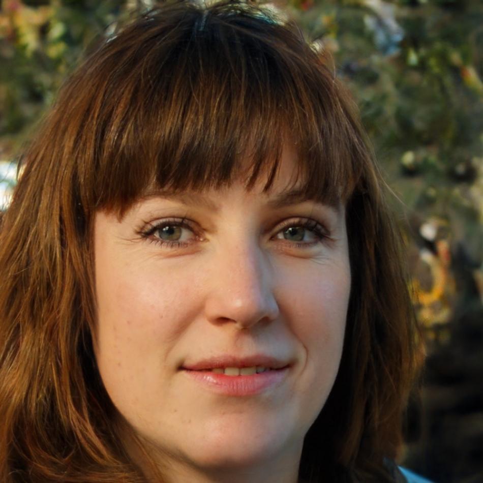 Ritratto di Sofia Martelli, esperta in visualizzazione 3D e realtà virtuale